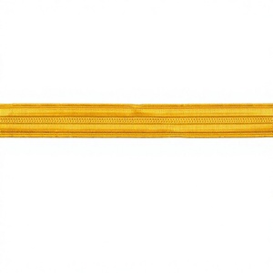Tresse de lingots français personnalisée vente en gros de dentelle de lingots d'or tresse d'uniforme d'or OEM pour les rangs pantalons robes de fantaisie vestes - Product Image 2