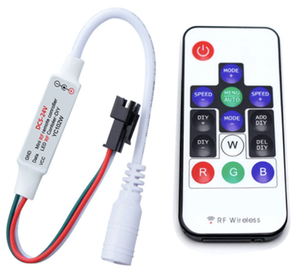 Spi tín hiệu RF <span class=keywords><strong>mini</strong></span> 14-Key DC5-24V DIY Giấc mơ điều khiển màu sắc 358 chế độ cho việc thay đổi LED Strip Lights - Product Image 1