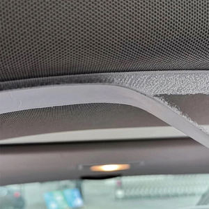 Coche, Taxi, aislamiento, película de PVC Anti-Saliva completamente cerrado Pantalla de partición de red de protección para coche delantero y trasero - Product Image 5