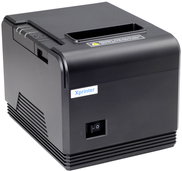 Xp Q200 Pos 80mm Thermal Receipt Printer 200 Mm/s Black Print Speed USB+Lan
