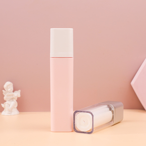 Phổ Biến 30Ml 50Ml Hồng Không Có Không Khí Bơm Chai Bao Bì Vuông Tùy Chỉnh Rỗng Nhựa Mỹ Phẩm Chai Nhà Máy Trực Tiếp Cung Cấp Sang Trọng - Product Image 6