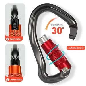 <span class=keywords><strong>Mousqueton</strong></span> d'escalade <span class=keywords><strong>à</strong></span> verrouillage automatique 23kN <span class=keywords><strong>avec</strong></span> logo personnalisé en couleur - Product Image 5