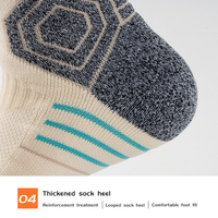 Chaussettes de basketball personnalisées pour jeunes équipes d'élite, automne, épaisses, à fond éponge, antidérapantes, tricotées, en Spandex/Polyester/Coton, séchage rapide
