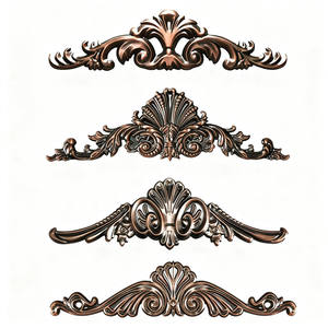 Accessoires de porte en acier inoxydable 304 de style européen, durables, avec installation par vis, décor de colonne romaine moderne - Product Image 6
