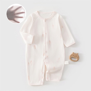 Ropa de bebé de algodón puro, tejido fino, unisex, para recién nacidos, niños y niñas, ropa para clima climatizado. - Product Image 1