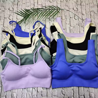 Hot-Sale Zachte Yoga Bh Yoga Gym Kleding Voor Vrouwen 1 Stuk Sport Outfit Naadloze Fitness Kleding Sexy Sportkleding