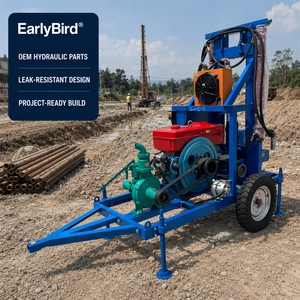 200M Professional Manufacturer Water Well Drilling Rig for Underground Water <strong>Driller</strong> Quick Setup Stock Supply - Product Image 5