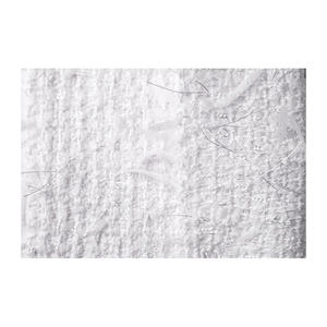 Tissu Tweed Fantaisie Coréen Haut de Gamme Blanc Transparent Maille Papillon Texture Hairy OEM & ODM Textile Tissé Personnalisé - Product Image 1