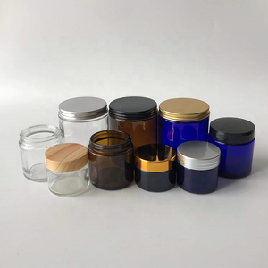 Envase de vidrio esmerilado con tapa de imitación madera para muestras cosméticas, bálsamo labial, ungüento y esencia, tamaño pequeño de viaje 5 ml, 10 ml, 15 ml - Product Image 6