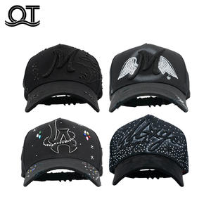 Nuevas Gorras G5 Thirty-One 31 Htas Magician Negras con Pedrería, Envío Rápido, Barbas Hats, Unisex - Product Image 1