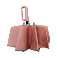 Nouveau Parapluie d'affaires semi-automatique à 3 plis pour homme, 10 baleines, inversé, avec poignée à boucle annulaire et logo personnalisé, pour adultes, protection soleil et pluie