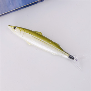 Stylo à bille en plastique 0.5mm noir créatif poisson forme stylos à bille bureau école créative importation Anime papeterie - Product Image 4
