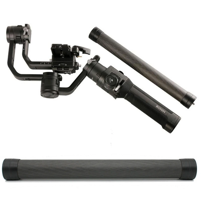 Carbon Fiber Extension Monopod Pole Rod Extendable Stick for DJI / MOZA / Feiyu V2 / Zhiyun G5 / SPG Gimbal