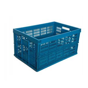 Stackable Durable Mesh Plastic Collapsible Crate