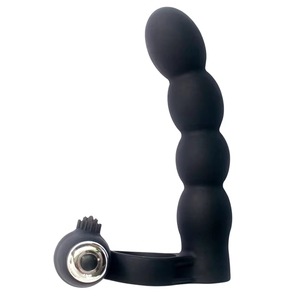 Giocattoli per Uomini e Donne con Dildo Grande e Anello Vibrante per il Pene - Product Image 4