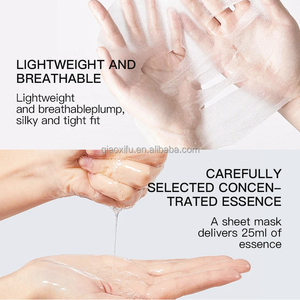 JANSAXU masker leher susu kambing pengencang, masker pelembap dan penghidrasi leher kering dan kasar ramah kulit - Product Image 5