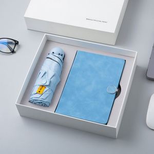 Coffret Cadeau d'Affaires : Parapluie, Carnet en Cuir, Papier Dorland – Idéal pour Réunions Annuelles d'Entreprise et Événements d'Entreprise - Product Image 3