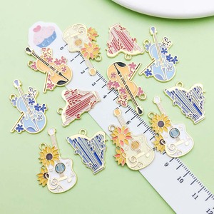 Pendentifs Thème Instrument de Musique en Alliage pour Bijoux DIY, Accessoires Cadeau Unisexe, Pendentif Tendance en Alliage de Zinc - Product Image 3