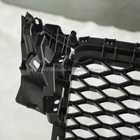 Grille en maille chromée de style RS4 pour Audi A4 B8 08-12 S4, nouveau matériau ABS, haute qualité, installation facile, garantie de 3 mois, 3-7 jours