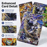Cartes à collectionner TCG personnalisées 350 g/m² – Logo sur mesure imprimé sur papier d'art avec emballage haut de gamme