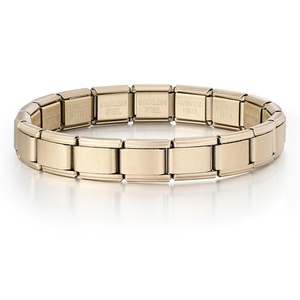 Bracelet à breloques italien en acier inoxydable, chaîne de base à maillons mignons, pour la fabrication de bijoux fantaisie, cadeau, vente en gros - Product Image 5