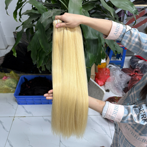 Extensions de cheveux longs et lisses de haute qualité, cuticules alignées, parfaites pour le tressage et la construction de perruques - Product Image 1