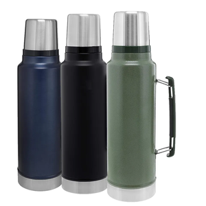 <span class=keywords><strong>Thermos</strong></span> isotherme minimaliste <span class=keywords><strong>professionnel</strong></span> en acier inoxydable 304 de 1 L, isolation 24 heures, couleurs personnalisables pour l'extérieur - Product Image 2