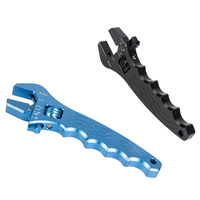 Clé à molette réglable en aluminium CNC (AN3 à AN12) pour raccords de tuyaux de carburant, outil de modification et de réparation automobile DIY OEM