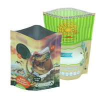 Sacs d'emballage alimentaire refermables à fermeture éclair, haute barrière, imprimés sur mesure, pour snacks et légumineuses