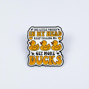 Broche animale mignonne de dessin animé, forme irrégulière créative, accessoire anglais, badge personnalisé et polyvalent, décoration de sac à dos - Product Image 6