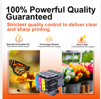 Cartouche d'encre compatible Premium INK-POWER LC501 LC 501 LC506XL LC 504 LC504XL LC506XXL pour imprimante Brother MFC-J1360DW