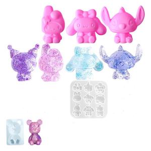 For Sanrio Girls DIY <b>Silicone</b> Squeeze Toys Pinch Fire Paint <b>Seal</b> Jelly Wax Particles Decompression Cat Claw-Part Set - Product Image 5