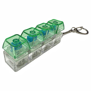 Jouets anti-stress pour adultes : Clicker de clavier avec lumière LED, porte-clés sensoriel amusant pour la décompression de l'anxiété - Product Image 6