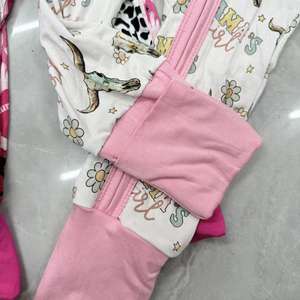 Tutine Morbide in Bambù per Neonati, Stile Occidentale, per Caccia/Pesca, Manica Lunga con Doppia Cerniera, Disponibili - Product Image 5