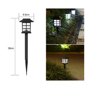 Lámpara de césped de fábrica profesional, luces Led solares, luces solares para jardín, paisaje, patio, pasarela - Product Image 5