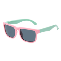 Enfants lunettes de soleil enfant garçon fille lunettes de soleil en plastique pas cher promotion mignon mode amusant flex bébé rond coeur lunettes de soleil