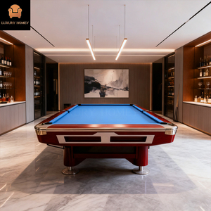 Table de billard de luxe confortable et moderne de haute qualité avec plateau en ardoise 8ft/9ft pour intérieur/extérieur à vendre -01 Table de billard -01 - Product Image 1