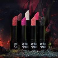Rouge à lèvres scintillant mat, imperméable, anti-transfert, longue tenue, haute pigmentation, couleur diamantée, vente en gros