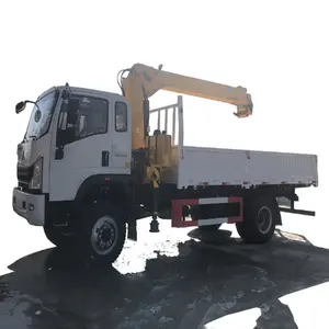 Giá tốt nhỏ thủy lực 3/5 tấn Mini Pick up sinotruk HOWO homan xe tải gắn cẩu xe tải chở hàng để bán