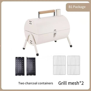 BBQ Double-Sided Smokeless <strong>Charcoal</strong> Carbon <strong>Grill</strong> High-Appearance Foldable Dual Use For <strong>Home</strong> - Product Image 2