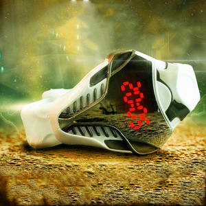 Montre sport LED numérique pour homme, pas chère, en forme de cobra, à quartz - Product Image 5