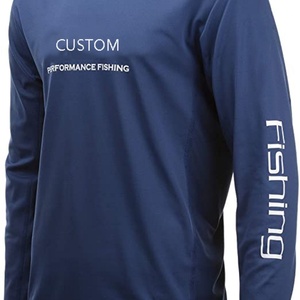 Camiseta de Pesca de Manga Larga con Protección UV UPF 50+, Transpirable, de Secado Rápido, con Logotipo Personalizado OEM, Sublimación, Anti-UV - Product Image 2