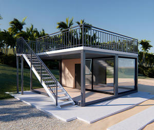 Maisons et villas préfabriquées en conteneurs à vendre à bas prix - Product Image 2