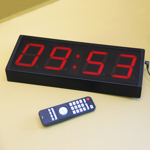 Cheetie CT03 CT04 thay thế <span class=keywords><strong>LED</strong></span> kỹ thuật số phòng tập thể dục đua đếm ngược Đồng hồ bấm giờ hẹn giờ đồng hồ IR điều khiển từ xa cho phụ tùng - Product Image 6