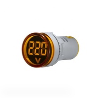 Voltmeter digital mini 48v digital, lampu indikator peralatan voltmeter digital harga rendah