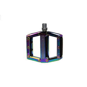 Pédale de VTT personnalisée en alliage d'aluminium Pédales plates colorées à plateforme Système 9/16 axes 2du Pédales de cyclisme ultralégères - Product Image 1