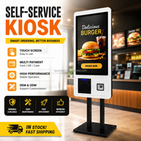 Señalización Digital para Exteriores de Estaciones de Autobús, Reproductor de Publicidad LCD IP65 Resistente al Agua de 2500nits, Kiosco Tótem de 55 y 65 Pulgadas, Kiosco de Autoservicio