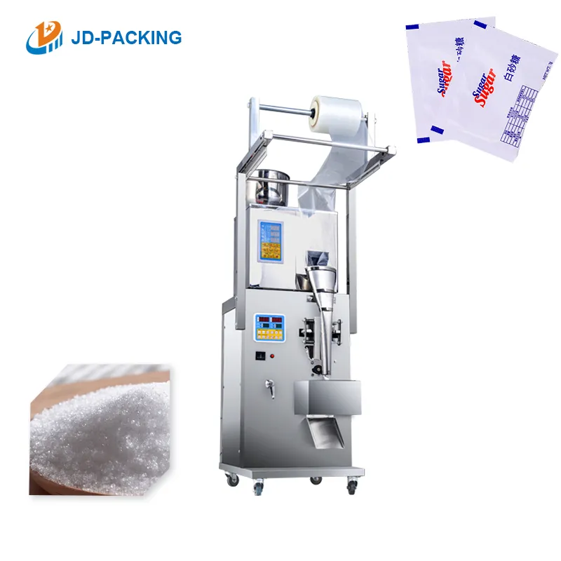 Yüksek hızlı otomatik ısı mühür kağıt sebze tohumu çay şekeri tuz bebek maması pirinç taneleri gübre paketleme makinesi
