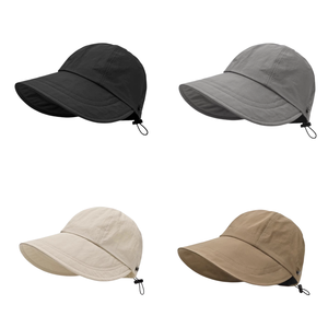 Chapeau de soleil d'été pour femmes à séchage rapide Style pêcheur Protection UV conception de <span class=keywords><strong>seau</strong></span> en gros pliable petit pour la pêche - Product Image 2