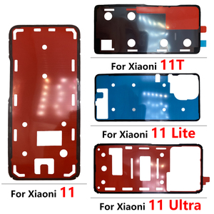 Custodia posteriore per telefono cellulare adesivo per Xiaomi <span class=keywords><strong>Mi</strong></span> 12 11 Ultra 11T 10 <span class=keywords><strong>10T</strong></span> Lite 9 8 <span class=keywords><strong>Pro</strong></span> adesivo posteriore parti di riparazione - Product Image 2